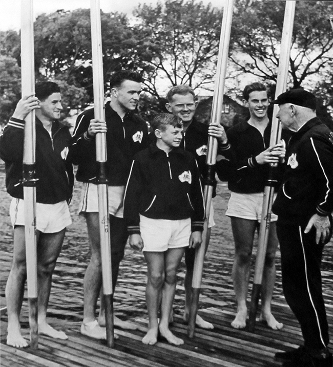 Libbis, Reg Australian Rowing History